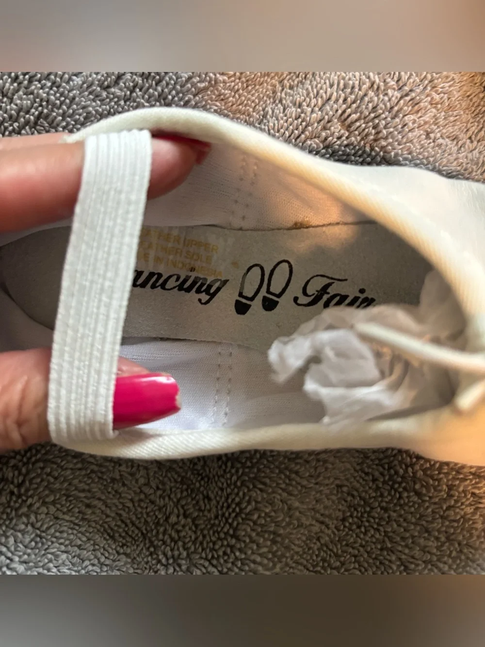 Dancing Fair Shoes New Dancing Fair Girls White Ballet Slippers